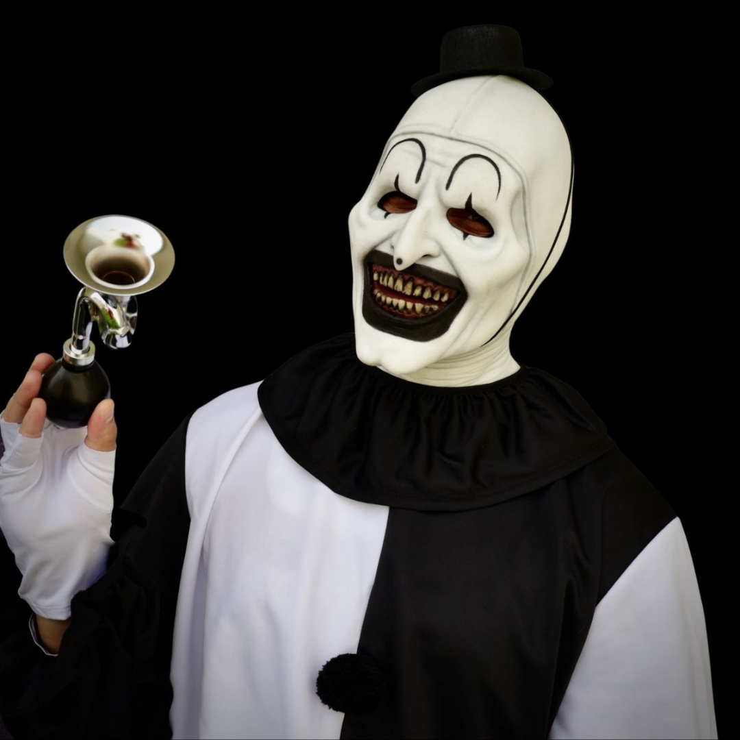 Art The Clown Realistic Mask — Halloween Horror Costume