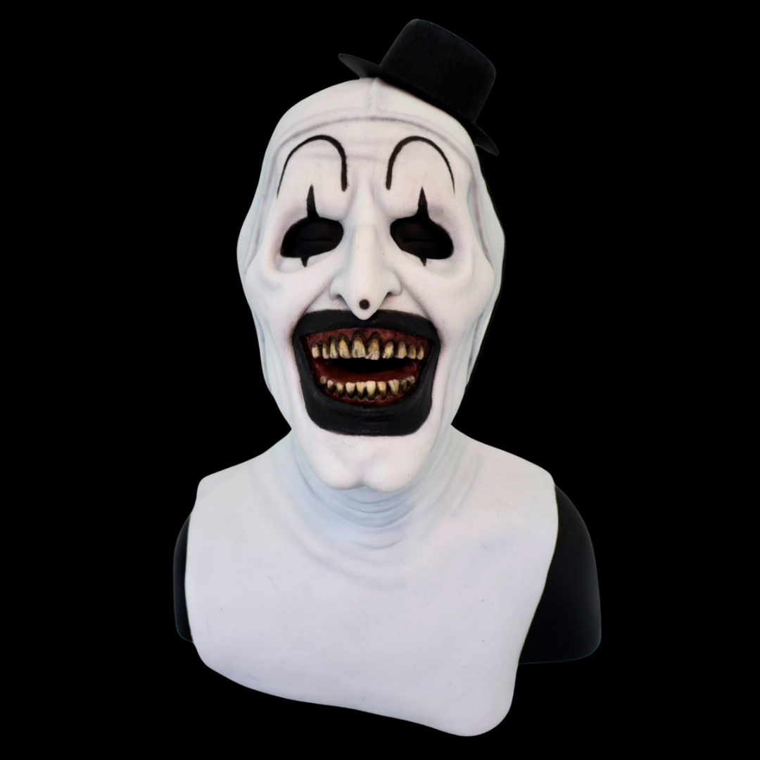 Art The Clown Realistic Mask — Halloween Horror Costume