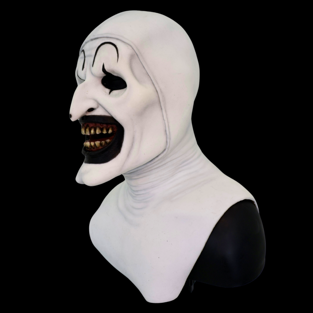 Art The Clown Realistic Mask — Halloween Horror Costume
