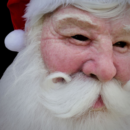 Santa Claus Realistic Mask — Christmas Costume