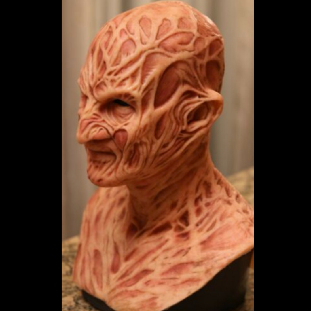 Freddy Krueger Mask — Movie-Quality Horror Costume